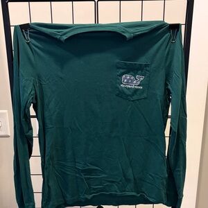 Vineyard Vines Green Long Sleeve Tee